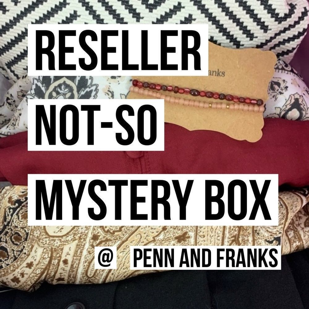 Reseller/Not So Mystery Box/Blazer/Blouses/Gently Worn/M & L